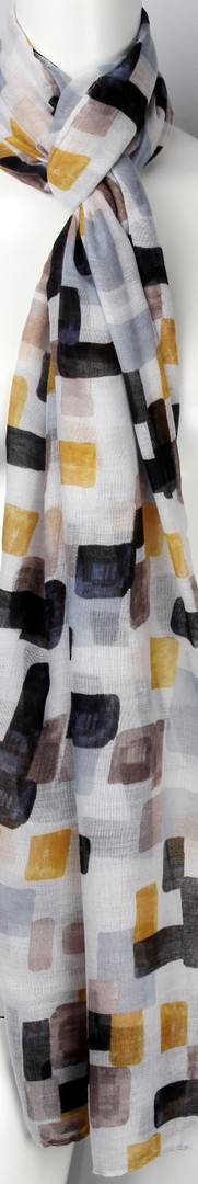 Printed  scarf grey Style:SC/4462/GRY image 0